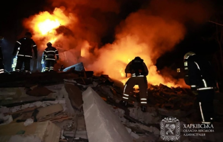 У Харкові балістика вдарила по висотці: на місці значні руйнування, є загиблі та поранені